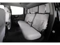 Picture of SeatSaver Custom Seat Cover - Polycotton - Gray/Silver - w/60/40 High Backed Seat - w/Covered Fold Down Console