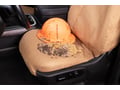 Picture of SeatSaver Custom Seat Cover - Polycotton - Beige/Tan - w/60/40 Bench Seat - w/Adjustable Headrest - w/Fold Down Center Armrest