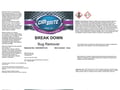 Picture of Car Brite Secondary Safety Labels - Break Down Bug Remover
