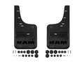 Picture of Truck Hardware Gatorback Gunmetal RAM Text Mud Flaps - Set of 4 - Fits 2019-2026 RAM 1500