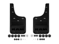 Picture of Truck Hardware Gatorback Gunmetal RAM Text Mud Flaps - Set of 4 - Fits 2019-2026 RAM 1500