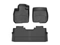 Picture of WeatherTech FloorLiners HP - 1st & 2nd Row - Black