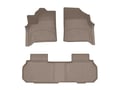 Picture of WeatherTech FloorLiners HP - 1st & 2nd Row - Tan