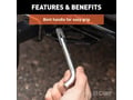 Picture of Curt Stainless Steel Swivel Trailer Hitch Pin, 1/2