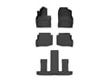 Picture of WeatherTech Front, Rear & 3rd Row FloorLiner HP - Black
