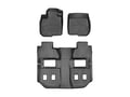Picture of WeatherTech FloorLiners HP - Complete Set (1st Row, 1-Piece 2nd/3rd Row) - Black