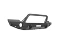 Picture of Westin WJ2 Full Width Front Bumper - w/Bull Bar - Steel - Textured Black