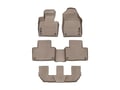 Picture of WeatherTech Front, Rear & 3rd Row FloorLiners - Tan