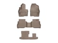 Picture of WeatherTech Front, Rear & 3rd Row FloorLiners - Tan