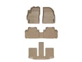 Picture of WeatherTech Front, Rear & 3rd Row FloorLiners - Tan