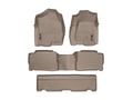 Picture of WeatherTech Front, Rear & 3rd Row FloorLiners - Tan