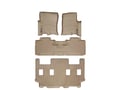 Picture of WeatherTech Front, Rear & 3rd Row FloorLiners - Tan