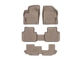 Picture of WeatherTech Front, Rear & 3rd Row FloorLiners - Tan