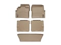 Picture of WeatherTech Front, Rear & 3rd Row FloorLiners - Tan