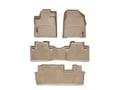 Picture of WeatherTech Front, Rear & 3rd Row FloorLiners - Tan
