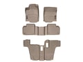 Picture of WeatherTech Front, Rear & 3rd Row FloorLiners - Tan