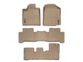 Picture of WeatherTech Front, Rear & 3rd Row FloorLiners - Tan