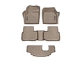 Picture of WeatherTech Front, Rear & 3rd Row FloorLiners - Tan
