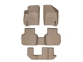 Picture of WeatherTech Front, Rear & 3rd Row FloorLiners - Tan
