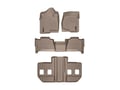 Picture of WeatherTech Front, Rear & 3rd Row FloorLiners - Tan