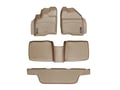 Picture of WeatherTech Front, Rear & 3rd Row FloorLiners - Tan