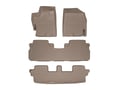 Picture of WeatherTech Front, Rear & 3rd Row FloorLiners - Tan
