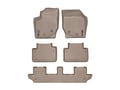 Picture of WeatherTech Front, Rear & 3rd Row FloorLiners - Tan