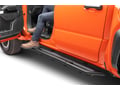 Picture of Go Rhino Dominator Xtreme DT Steps with Bracket Kit - Textured Black