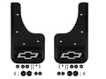 Picture of Truck Hardware Gatorback Black Wrap Bowtie Mud Flaps - Set