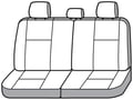 Picture of Covercraft Carhartt Super Dux SeatSaver Third Row Custom Seat Cover - Black