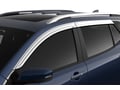 Picture of Husky Liners Low Profile Ventvisor - 4pc Tape On - Smoke with Chrome Trim