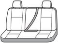 Picture of Covercraft Carhartt Super Dux SeatSaver Second Row Custom Seat Cover - Black