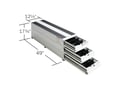 Picture of Weather Guard ITEMIZER Stacked Van Drawer Unit - White - 3 Drawer - 49
