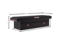 Picture of Weather Guard Saddle Box Low Profile - Matte Black - 11 cu ft