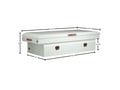 Picture of Weather Guard Saddle Box Extra Wide Box - White - 15.5cu ft