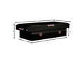 Picture of Weather Guard Saddle Box Full Extra Wide - Gloss Black - 15.5 cu ft