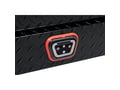 Picture of Weather Guard Saddle Box Mid-Size Low Profile - Gloss Black - 8.0 cu ft