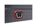 Picture of Weather Guard Saddle Box Mid-Size Low Profile - Gunmetal Gray - 8.0 cu ft