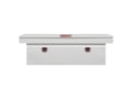 Picture of Weather Guard Saddle Box Full Deep - Steel - White - 15.0 cu ft