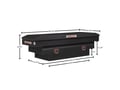 Picture of Weather Guard Saddle Box - Aluminum - Mid-Size Deep - Matte Black - 9.0 cu ft