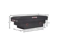 Picture of Weather Guard Saddle Box - Aluminum - Mid-Size Deep - Gunmetal Gray - 9.0 cu ft