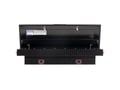 Picture of Weather Guard Saddle Box - Aluminum - Mid-Size - Gloss Black - 7.0 cu ft