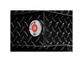 Picture of Weather Guard Saddle Box - Aluminum - Mid-Size - Gloss Black - 7.0 cu ft