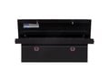 Picture of Weather Guard Saddle Box - Aluminum - Full Deep - Textured Matte Black - 15.0 cu ft