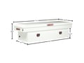 Picture of Weather Guard Saddle Box - Steel - Full Size Truck - Standard - White - 11.0 cu ft