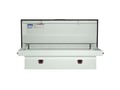 Picture of Weather Guard Saddle Box - Steel - Full Size Truck - Standard - White - 11.0 cu ft