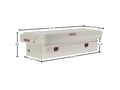 Picture of Weather Guard Saddle Box - Aluminum - Full Size Truck - Standard - 11.0 cu ft