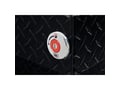 Picture of Weather Guard Saddle Box - Aluminum - Full Size Truck - Standard - Gloss Black - 11.0 cu ft