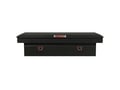 Picture of Weather Guard Saddle Box - Aluminum - Full Size Truck - Standard - Textured Matte Black - 11.0 cu ft