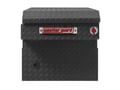 Picture of Weather Guard Saddle Box - Aluminum - Full Size Truck - Standard - Textured Matte Black - 11.0 cu ft